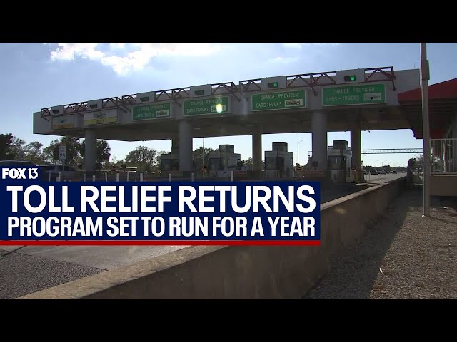 Florida toll relief program is back for a second year