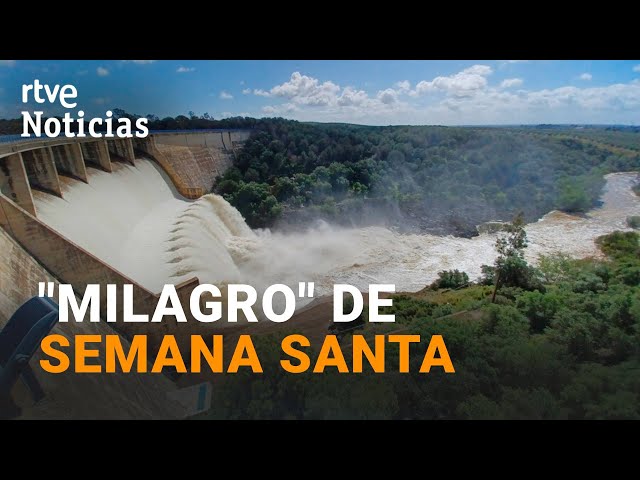 Las LLUVIAS llenan los EMBALSES de ANDALUCÍA al 40% y descartan la LLEGADA de BARCOS con AGUA | RTVE