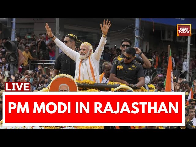 PM Modi LIVE | Public Meeting In Rajasthan | Lok Sabha Election 2024 | India Today LIVE