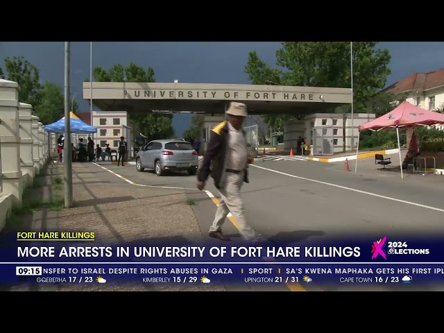 More arrests in University of Fort Hare killings