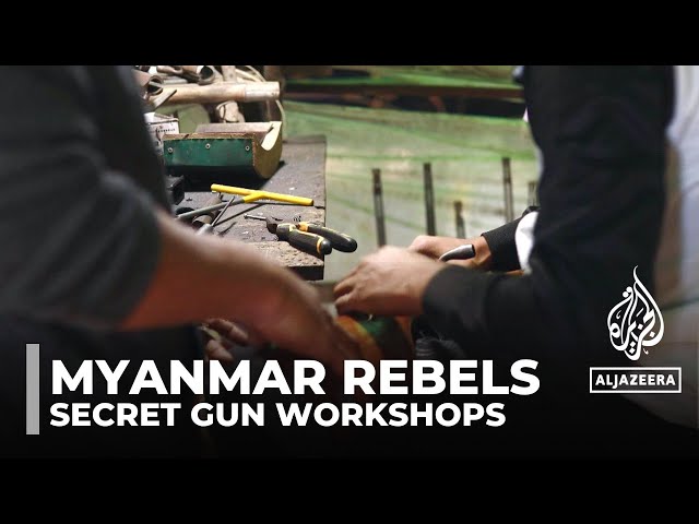 How Myanmar’s rebel fighters are using 3D-printed guns to challenge military rulers