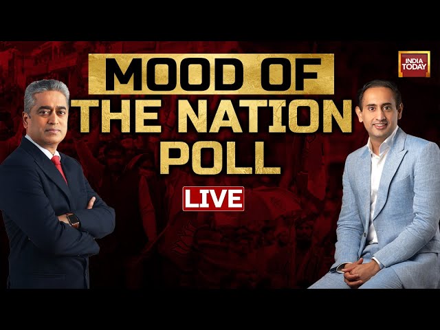 Mood Of The Nation LIVE With Rajdeep Sardesai & Rahul Kanwal | Who Will Win 2024 Elections?