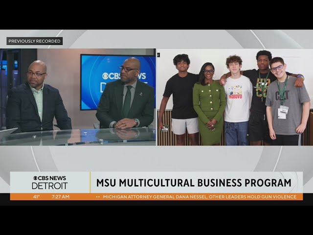 What to know about Michigan State's Multicultural Business Program