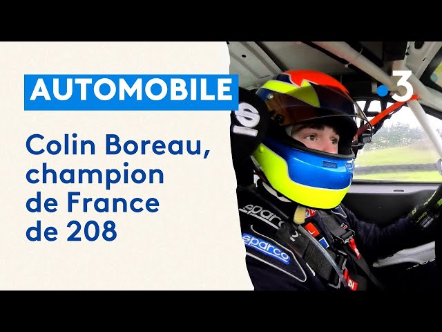 Automobile : Colin Boreau, champion de France de 208 Racing Cup