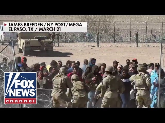 222 migrants charged with inciting a riot after storming border