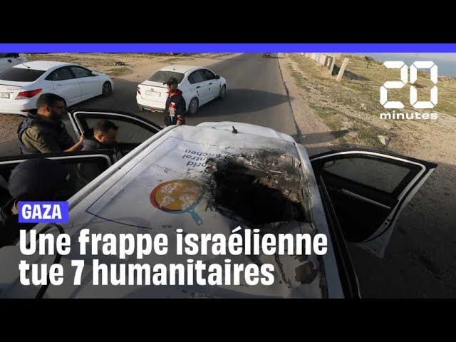 Gaza: Une frappe israélienne tue sept humanitaires d’une ONG américaine #shorts