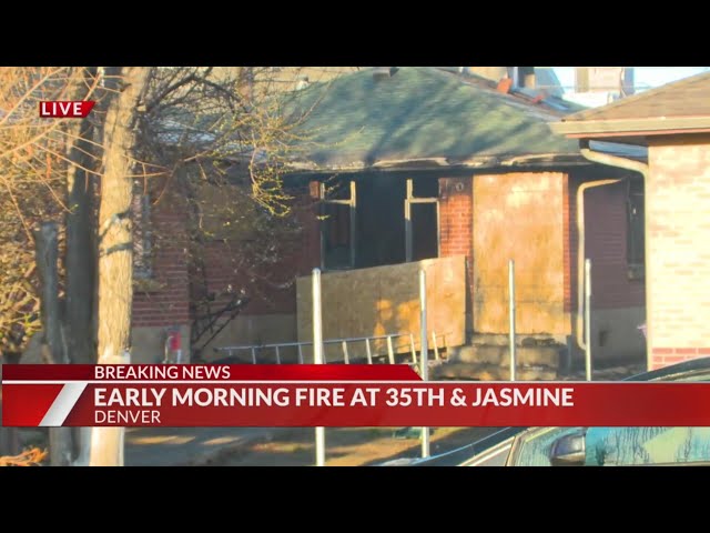 House fire under control in Denver’s Northeast Park Hill neighborhood