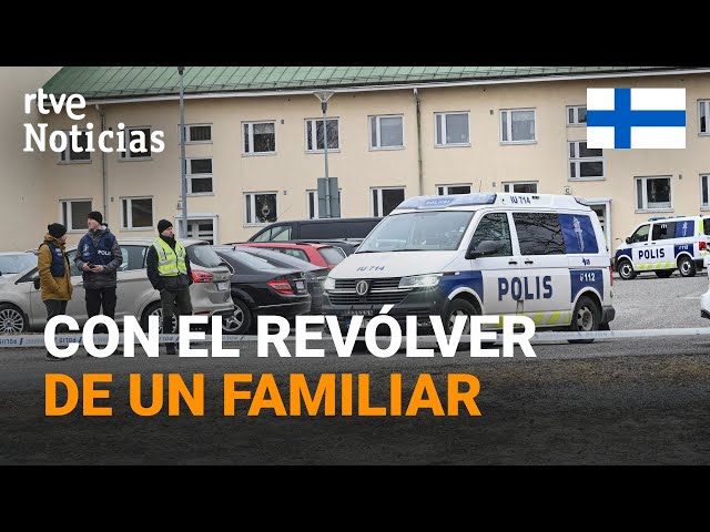 FINLANDIA: UN NIÑO de 12 AÑOS MATA a un COMPAÑERO y deja DOS HERIDOS en un TIROTEO en el COLEGIO |