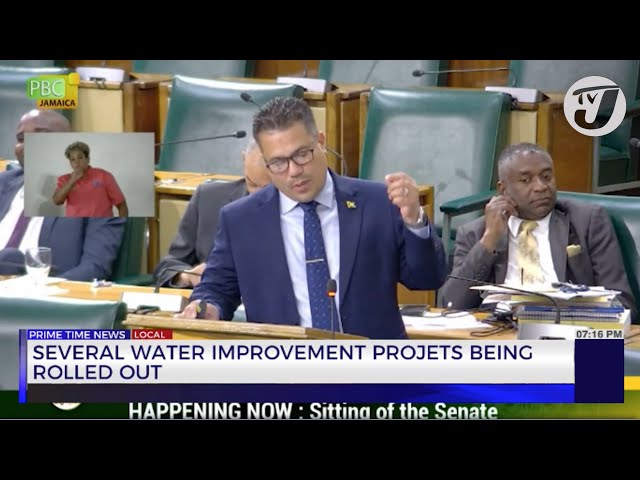 Several Water Improvement Projects Being Rolled out | TVJ News