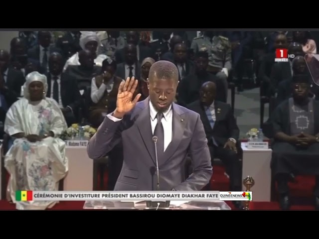 Prestation de serment du Président sénégalais #Bassirou_Diomaye_Faye