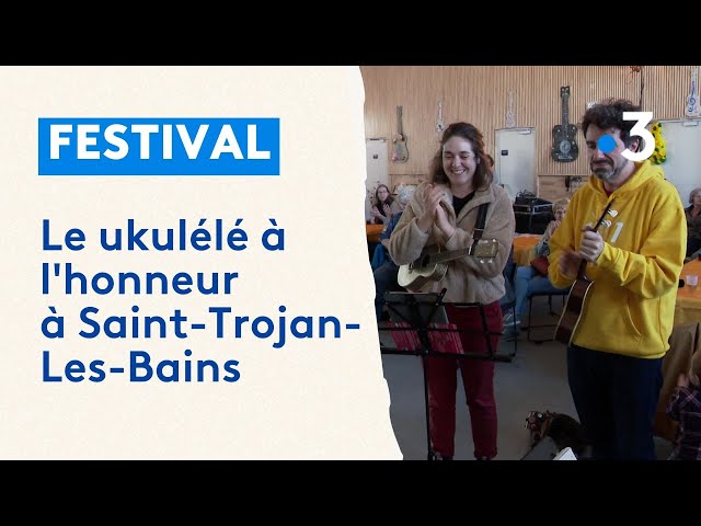 ⁣Festival de ukulélé à Saint-Trojan-Les-Bains