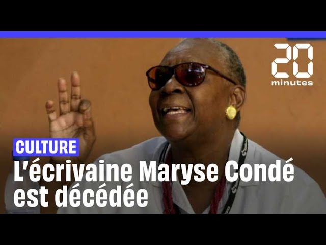 Maryse Condé, écrivaine guadeloupéenne, est morte à 90 ans