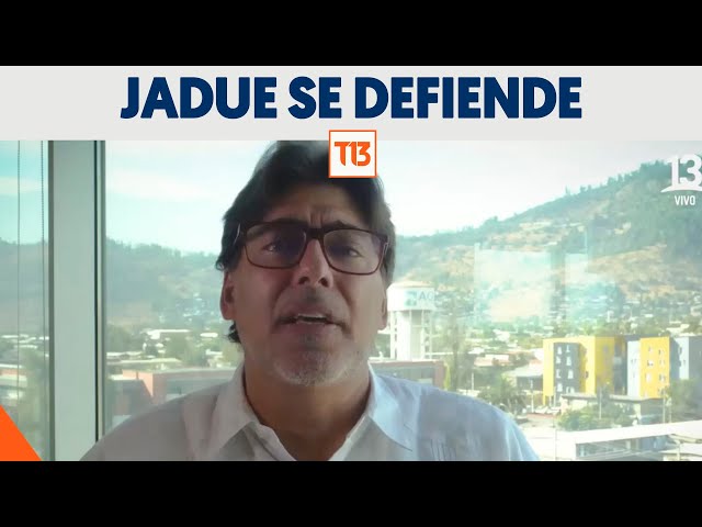 "Saldré totalmente inocente": Daniel Jadue se defiende tras polémica