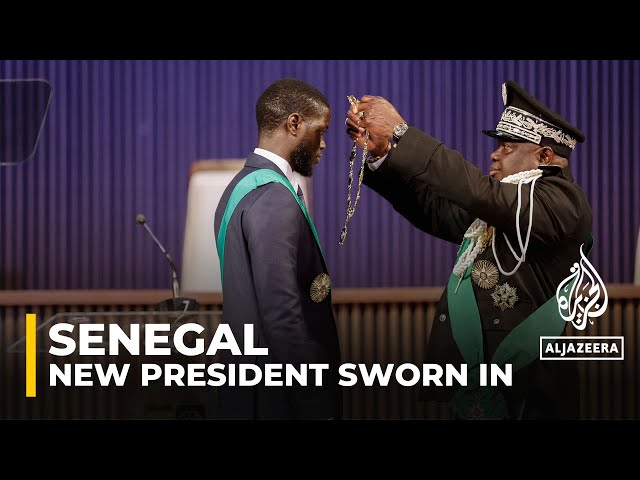 Senegal’s youngest president, Bassirou Diomaye Faye, sworn in