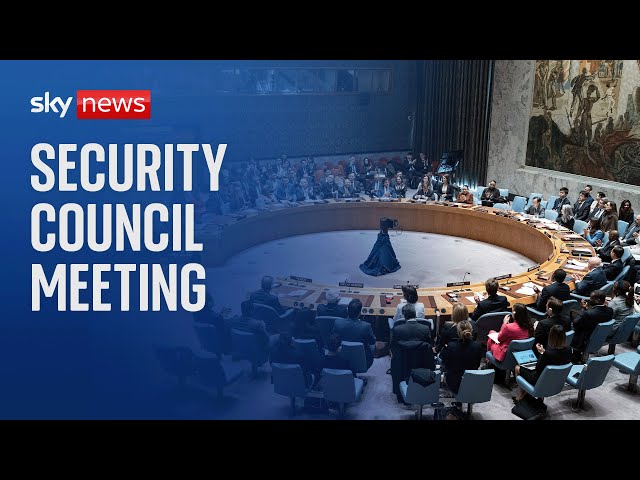 Watch live | UN Security Council | Tuesday 02 April 2024