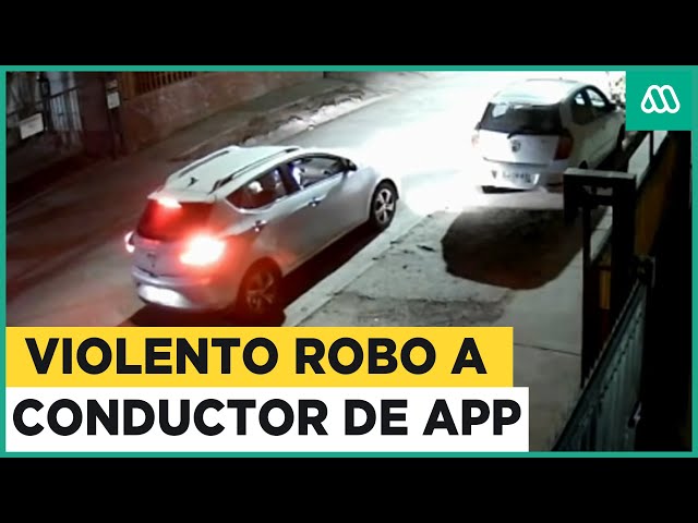 Violento robo a conductor de app: "Me dijeron que Carabineros no vendría"