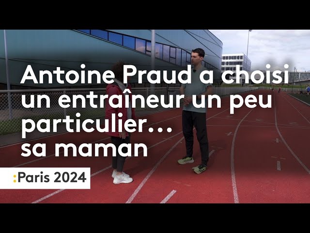 Paris 2024 : le para-athlète Antoine Praud a choisi un entraîneur un peu particulier... sa maman
