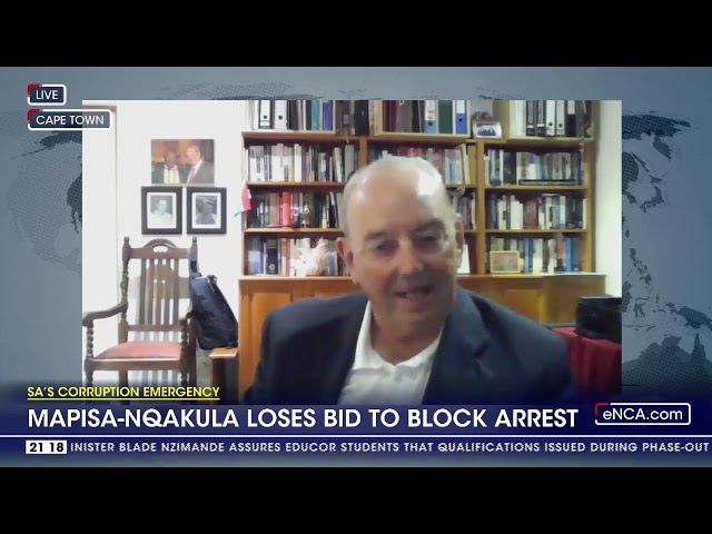 Mapisa-Nqakula loses bid to block arrest | Paul Hoffman analysis