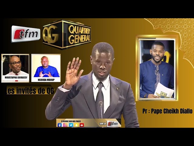 TFM LIVE: QG du 02 Avril 2024 avec Pape Cheikh Diallo - Invités : Moustapha Guirassy & Ngouda Mb