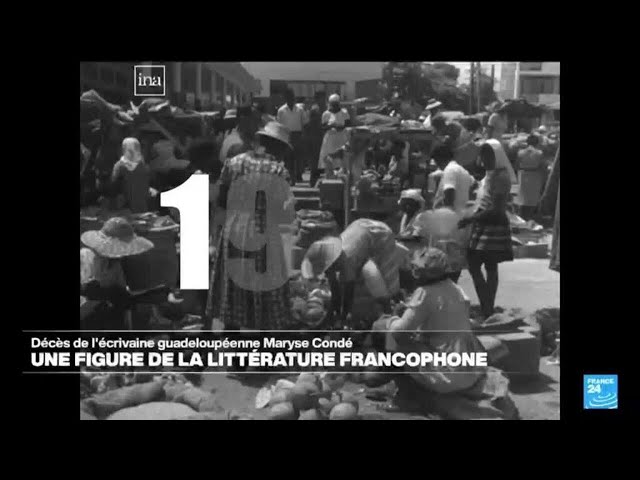 Mort de Maryse Condé, prolifique écrivaine guadeloupéenne • FRANCE 24