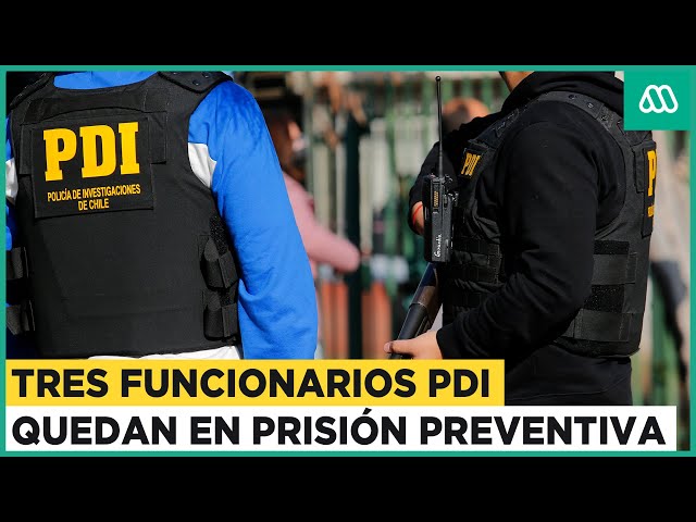 Imputados PDI quedan con prisión preventiva por disparar a padre e hijo