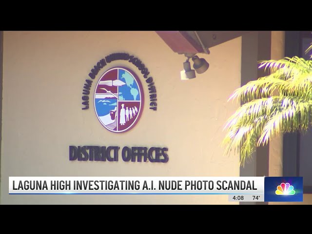 ⁣Laguna Beach High School investigating spread of AI nude photos