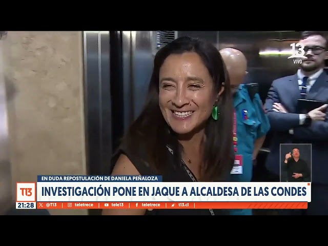 Investigación pone en jaque repostulación de Daniela Peñaloza a la alcaldía de Las Condes