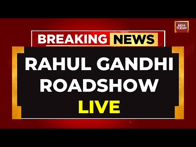 Rahul Gandhi LIVE | Rahul Gandhi & Priyanka Gandhi's Roadshow In Wayanad LIVE | India Today