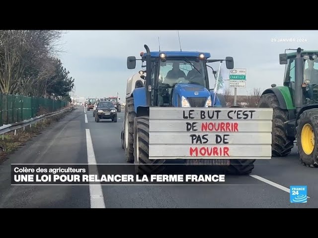 Colère agricole : le gouvernement présente son projet de loi pour sauver l'agriculture français