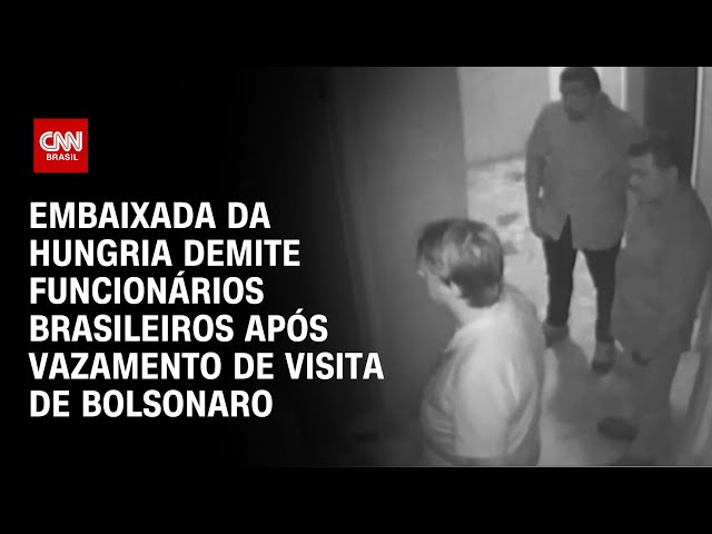 Embaixada da Hungria demite funcionários brasileiros após vazamento de visita de Bolsonaro |NOVO DIA