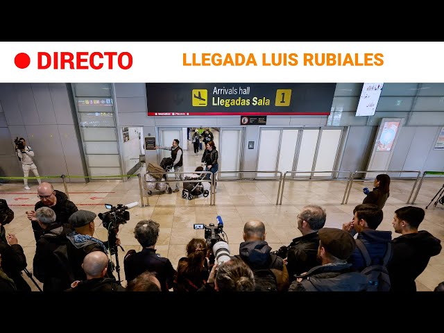 RUBIALES  EN DIRECTO: Presta DECLARACIÓN ante la GUARDIA CIVIL en el AEROPUERTO de MADRID | RTVE