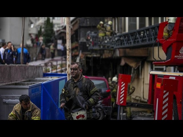 Interrogantes sobre el incendio en la discoteca de Estambul, que estaba en obras y no tenía permisos