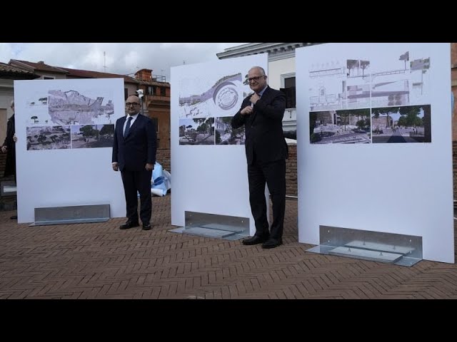 Un nuevo paseo peatonal a través de miles de años de historia en el corazón de Roma