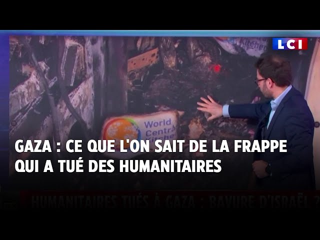 Gaza : ce que l'on sait de la frappe qui a tué des humanitaires