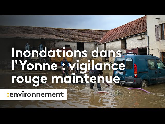 Inondations dans l'Yonne : la vigilance rouge est maintenue