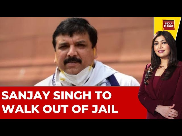 Nabila Jamal LIVE: 1st AAP Neta To Get Bail In Liquorgate Case | Sanjay Singh To Walk Out Of Jail