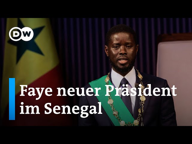 ⁣Senegal hat jetzt den jüngsten Präsidenten seiner Geschichte | DW Nachrichten