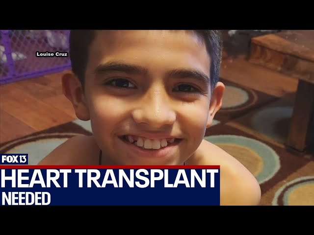 13-year-old Tampa boy needs heart transplant