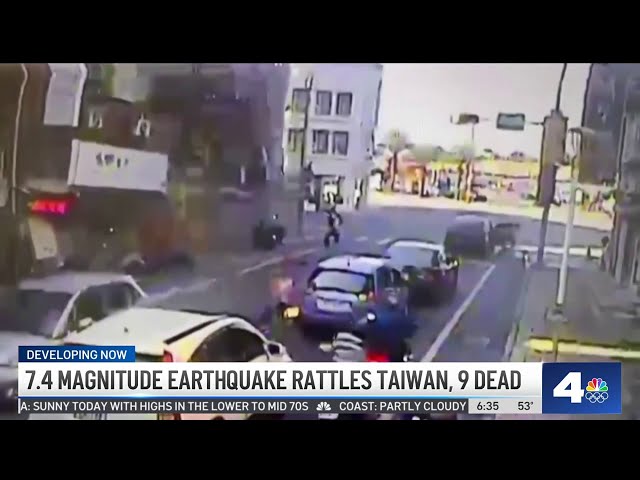 Emergency crews search for Taiwan earthquake survivors