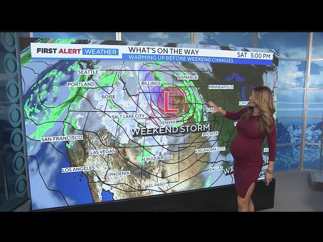 Colorado weather: Warmer than average through the week before weekend rain chances move in