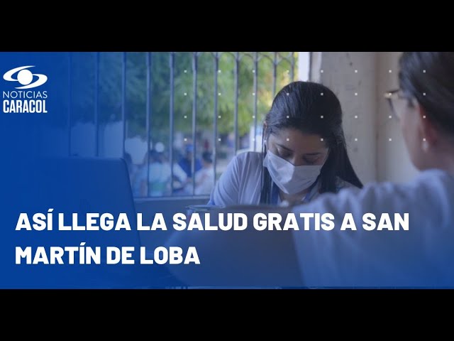 ⁣Hospitales viajeros: Así llega la salud gratis a San Martín de Loba