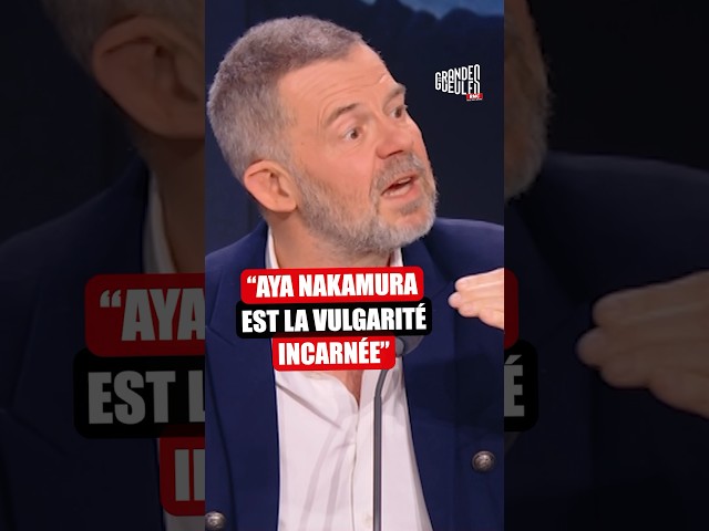 Éric Naulleau ne veut pas d’Aya Nakamura pour les JO.