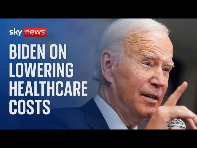 Joe Biden delivers speech on US healthcare - watch in full