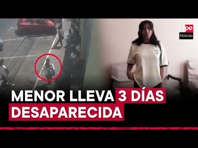 San Martín de Porres: adolescente lleva tres días desaparecida tras ser castigada en colegio