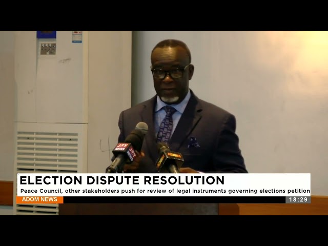 ⁣Election Dispute Resolution: Peace Council and other stakeholder push for review of legal instrument