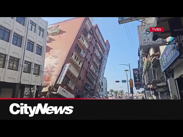 Deadly 7.4 magnitude earthquake topples buildings in Taiwan