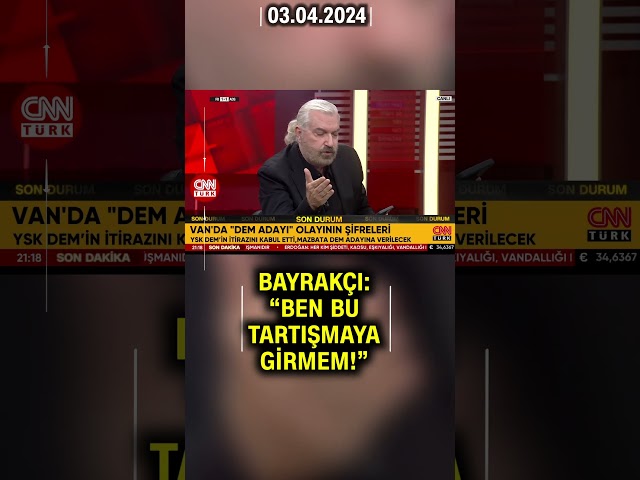 ⁣Bayrakçı, DEM'li Zeydan'ın O İfadelerine Ateş Püskürdü: Bas Bas Savunuyorlar! #Shorts