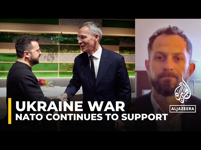 NATO says they will continue to support Ukraine and plans to step up assistance