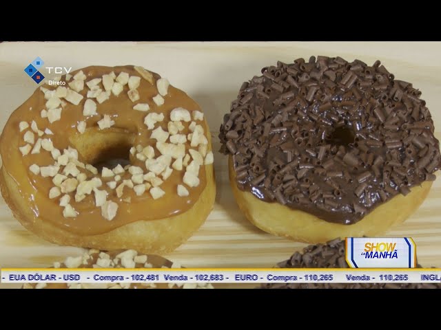 ⁣Show da Manhã: Rubrica Paladar sobre a confeção de Donut com Monica, na cidade do Mindelo