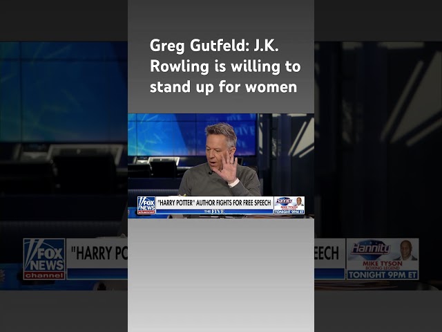 Greg Gutfeld: J.K. Rowling is the real hero #shorts